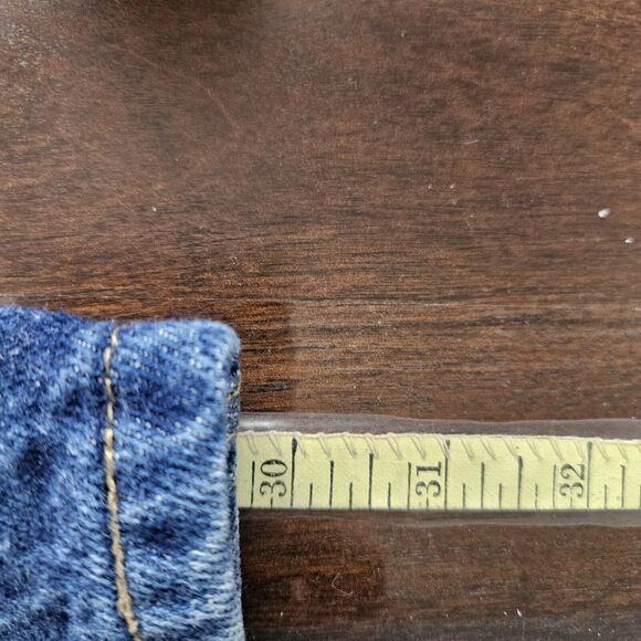 Lee Vintage Mens Regular Fit Dark Wash 40x29 Y2K 90s Grunge Retro Cowboy Western - Picture 6 of 10